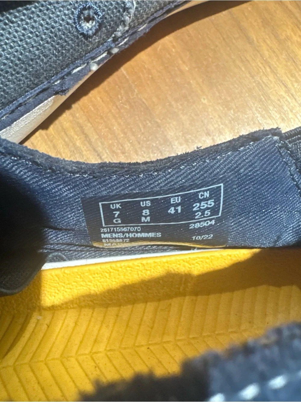 Clarks Men's Higley Tie Slip-On Canvas Boat Shoes Navy Size 8